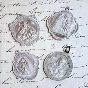 VTG Catholic First Holy Communion Confirmation Saint Medals Don Bosco Lot Italy